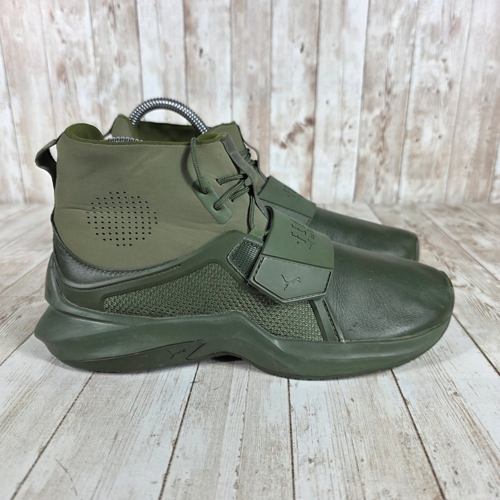 Puma Fenty by Rihanna Training Shoes Olive‎ Green Fashion Sneakers US 6